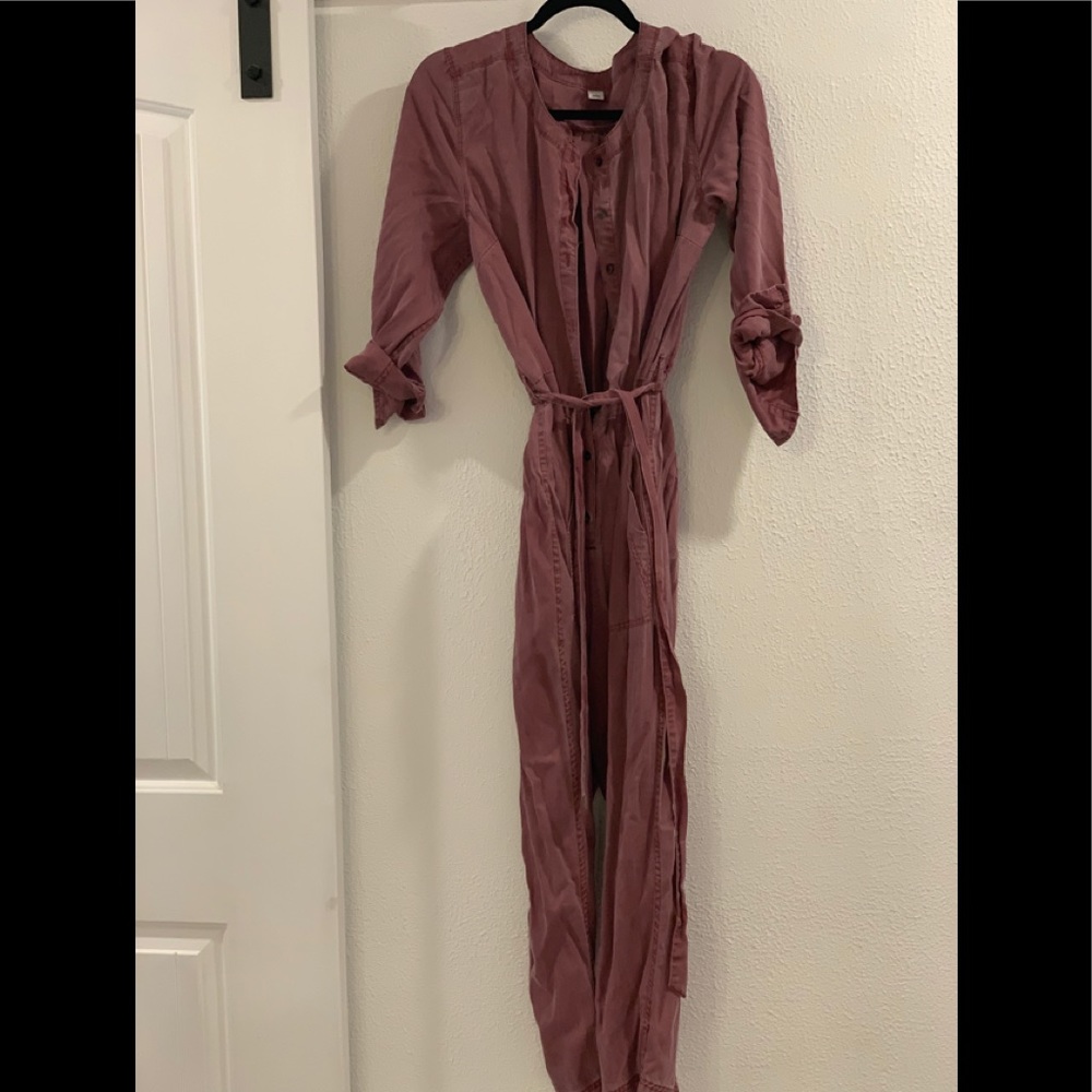 Pink overall